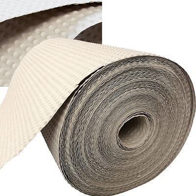 750mm x 10M Roll of Eco-Friendly Paper Bubble Wrap